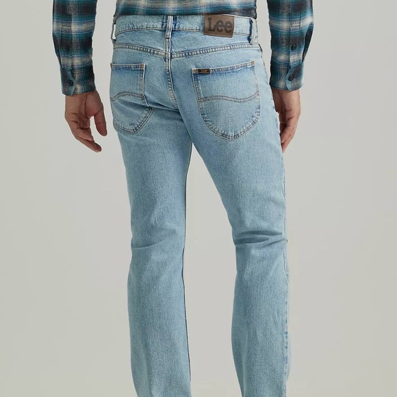 Lee Men’s Legendary Slim Straight Jean Light Blue 34x32 - NWT - Picture 3 of 9
